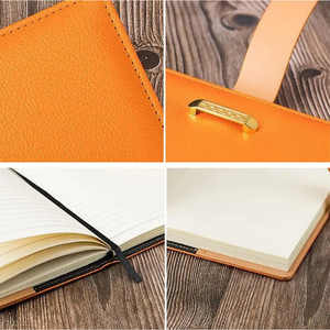 Logo personnalisé Business Set Fiole à vide à affichage numérique/A5 PU Notebook/Sign pen/Porte-clés Cadeaux de bureau en gros - Product Image 2