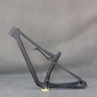 Cadre de VTT à suspension Full Carbon T1000 29er BOOST FM080 Taille M Dropout UDH 190X45mm Amortisseur arrière