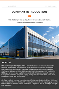 Thanh đèn <span class=keywords><strong>LED</strong></span> thanh ray nhôm 12V 24V 110V 220V 240V SMD 2835, đèn trưng bày kệ, đèn kho lạnh - Product Image 6