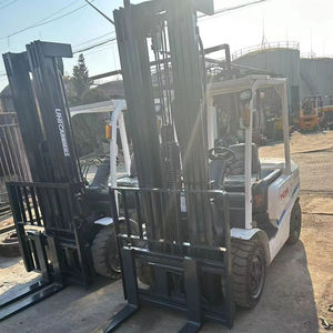 Chariot élévateur diesel TCM FD25T3 d'occasion en excellent état, fabrication japonaise, capacité de 3 tonnes, utilisation en entrepôt, prix bas, vente flash - Product Image 1