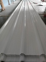 Tuile bon marché Tuiles adhésives imperméables en pvc Tuile en plastique transparente de couleur blanche chinoise pour toit