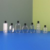 Flacon de parfum vide en plastique PETG personnalisé, 45 ml, 50 ml, mini, petit, transparent, diffuseur d'huile aromatique pour voiture