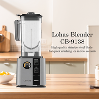 Lohas Elektrische Commerciële Blender Keukenblender Smoothie Maker Heavy Duty Voedselverwerker Multifunctionele Kookblender voor Thuisgebruik