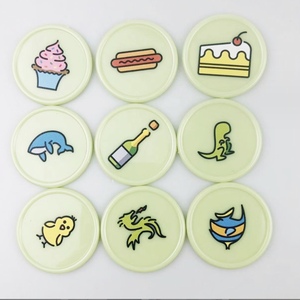 2024 quảng cáo 23 25 28 30 32 40 Nhựa Tùy Chỉnh Công ty logo in logo <span class=keywords><strong>Token</strong></span> logo dập nổi ABS đồng xu - Product Image 2