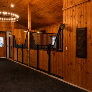 Panneaux préfabriqués durables de conception européenne pour chevaux Étable à chevaux en acier galvanisé Élégante écurie moderne pour chevaux de ferme - Product Image 6