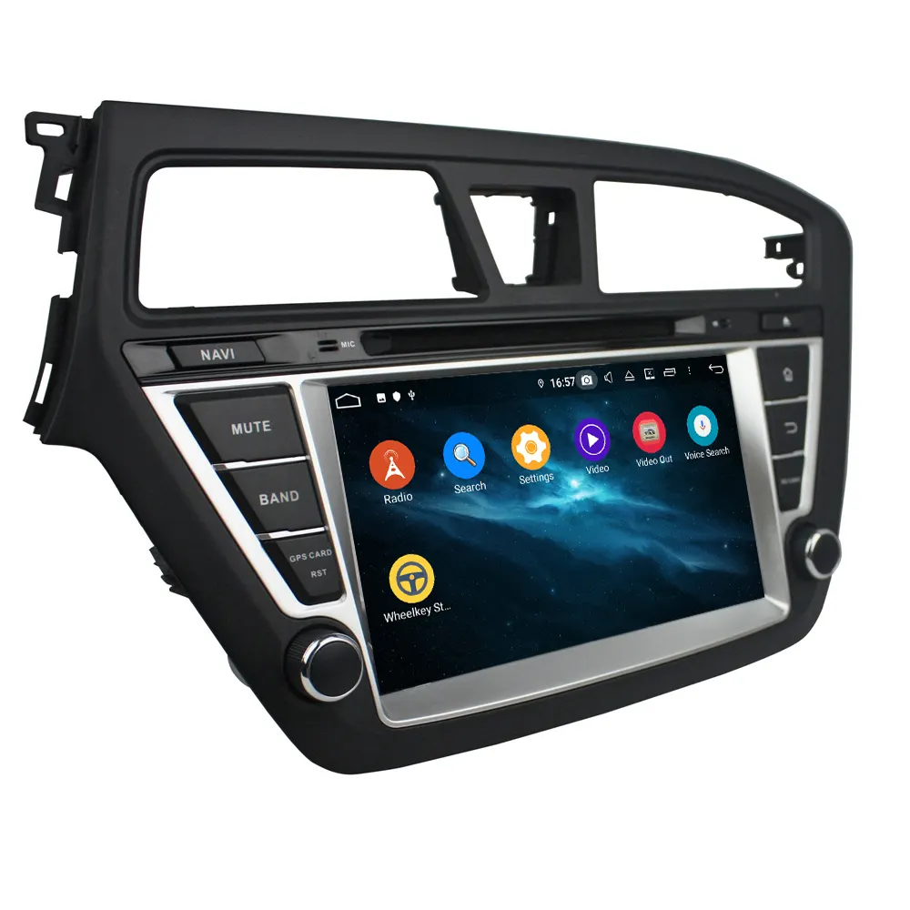 Android voiture 8 ''KD-8081 Android 10 voiture lecteur DVD GPS subwoofer px5 voiture audio système multimédia pour HYUNDAI I20 2014-2015 LHD