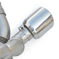 Système d'échappement Catback Valvetronic en acier inoxydable, directement de l'usine, pour Porsche 996 3.4 3.6 1997-2004, mise à niveau du silencieux de performance