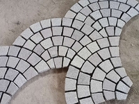 Carrelage de sol en pierre naturelle, style indien, jardin, patio, extérieur, motif hexagonal