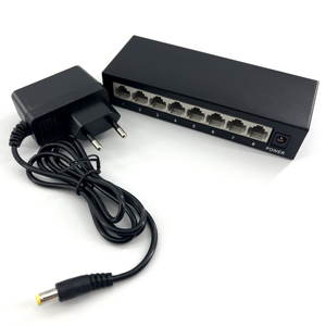 Répartiteur de réseau 10/100/1000 Mbps 8 ports Commutateur Ethernet Gigabit non géré pour la maison - Product Image 3