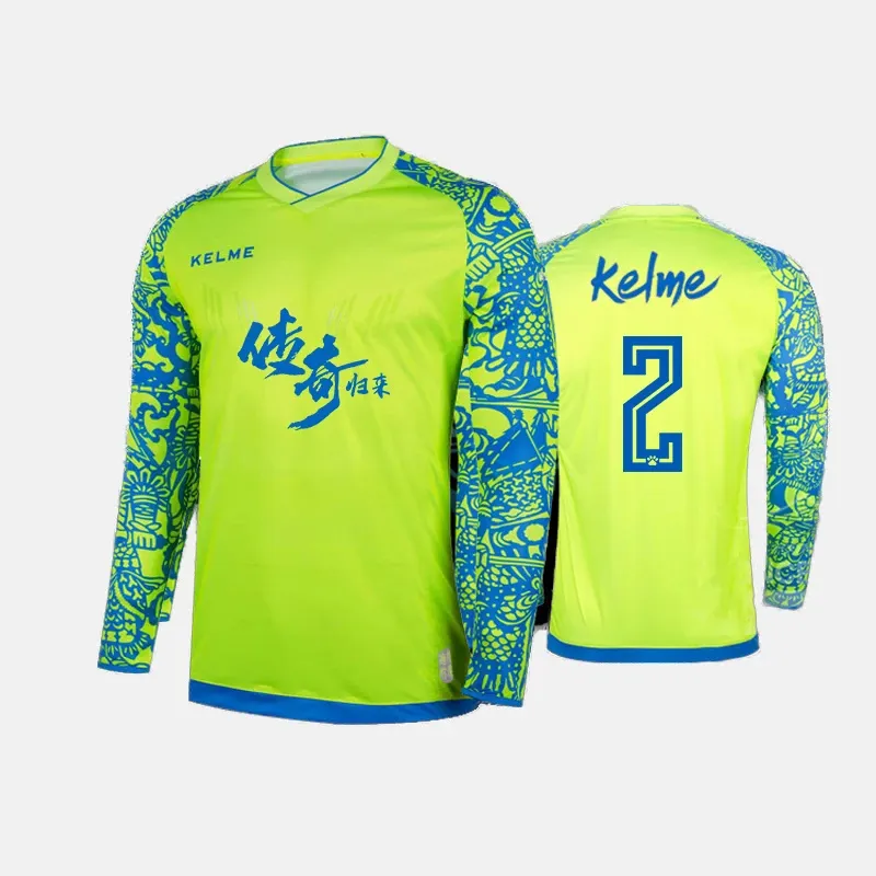 Kelme Kids Maat Voetbal Doelman Uniform Jersey Club Professionele Voetbal Training Kind Doelman Kleding