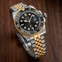 Fabricant chinois de montres mécaniques personnalisées avec mouvement 8215, boîtier de 40 mm, montre de luxe pour homme, automatique, étanche 5 ATM, montre lumineuse