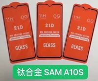 Cadre en métal 21D alliage de titane couverture complète Film de protection d'écran en verre trempé pour iphone 17 samsung A12 Itel Infinix Tecno