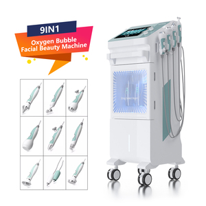Máquina de Tratamiento Facial con Burbujas de Oxígeno <span class=keywords><strong>9</strong></span> en 1, Equipo de Belleza con Burbujas de Oxígeno para Desintoxicación de la Piel, Equipo Profesional de Salón de Belleza con Burbujas de Oxígeno - Product Image 6