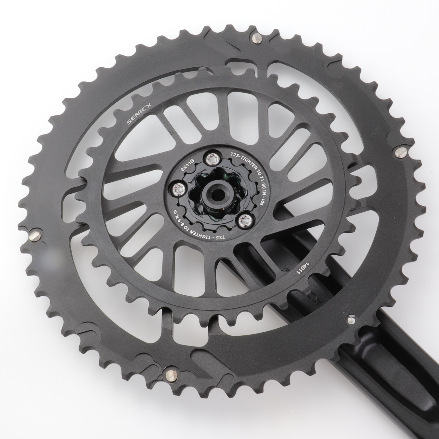 SENICX Road Bike Crankset FC-PR2-A2 50/34T 52/36T Direct Mount 11S