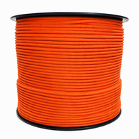 Cordon Paracord Écologique 550, 4mm, 7 Brins, Nylon, 305m, Corde de Parachute, Kit de Survie DIY, Bracelet Artisanat, Toutes Saisons, Vente en Gros