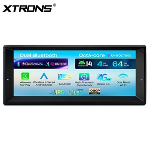XTRONS 10.25 Inch Android Car Screen for BMW E38/E39 UNISOC 7865 4+64GB QLED Screen AKM 7604 DSP Global 4G Dual Bluetooth Gyro - Product Image 3