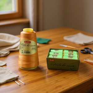 ด้ายเย็บผ้าอิลัน 28 สี สำหรับจักรเย็บผ้าและเย็บมือ บรรจุกล่อง 12 ชิ้น - Product Image 2