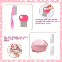 Ensemble d'outils de toilettage pour animaux de compagnie, brosse démêlante à picots longs et souples pour chiens et chats, vente en gros