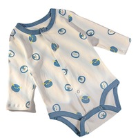 Combinaison pour bébé printemps-été, style européen et américain, manches longues, vêtements pour bébé, pyjama pour nouveau-né, vêtements de classe, coton
