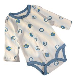 Body de Bebé para Primavera/Verano, Estilo Europeo Americano, Manga Larga, Ropa de Bebé, <span class=keywords><strong>Pijama</strong></span> para Recién Nacido, Ropa de Clase, Algodón - Product Image 1