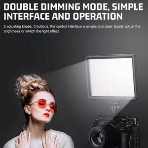 Zsyb P500 3200 portatile-5600k luce <span class=keywords><strong>Video</strong></span> di riempimento professionale <span class=keywords><strong>luci</strong></span> per telecamere di illuminazione <span class=keywords><strong>Audio</strong></span> per <span class=keywords><strong>Video</strong></span> Vlog - Product Image 4