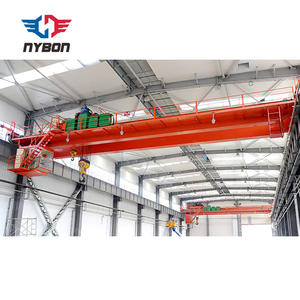 Grúa puente personalizada, grúa aérea de doble haz con carro de elevación móvil, más estable, usada - Product Image 6