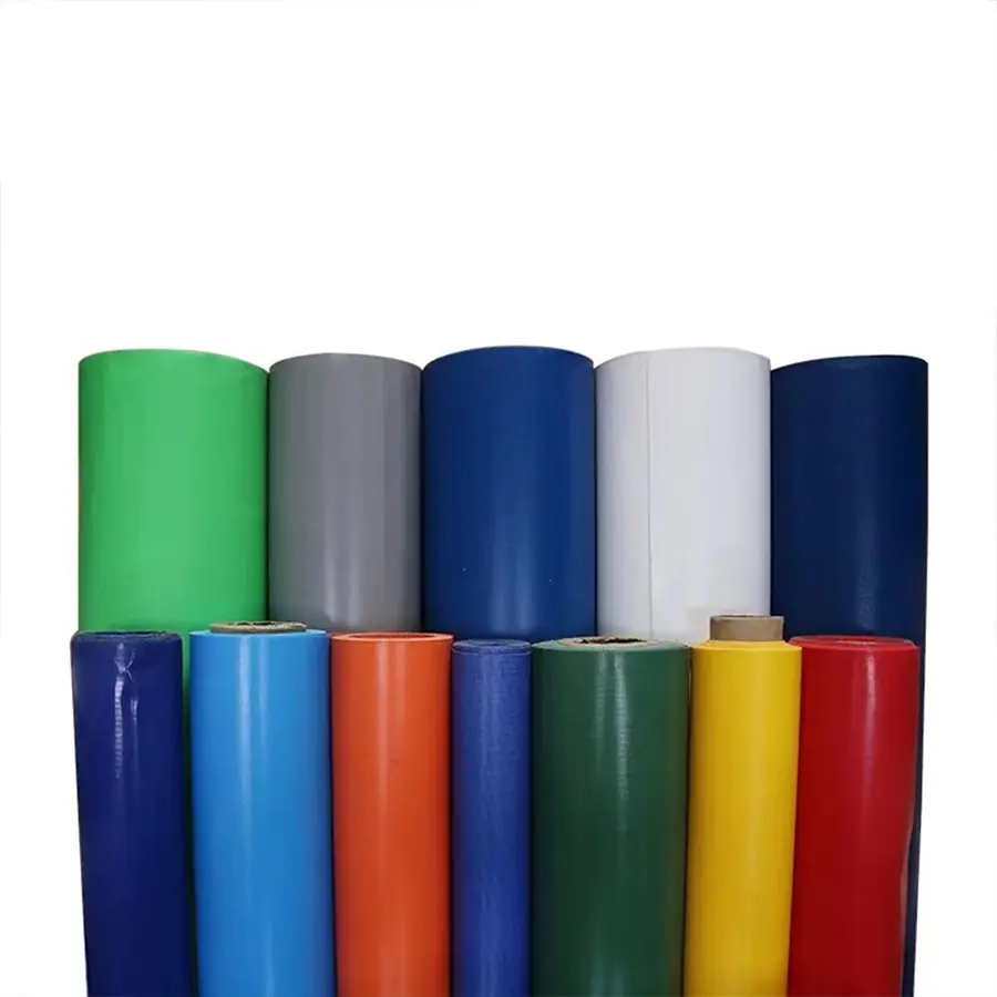 Großhandel wasserdichtes hochelastisches PVC 100 % Polyester 600 d Stoff beschichtet für Zelt