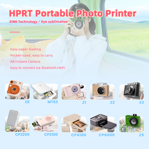 Nuevas llegadas de Hanin <span class=keywords><strong>HPRT</strong></span>: <span class=keywords><strong>Impresora</strong></span> fotográfica <span class=keywords><strong>portátil</strong></span> pequeña a color MT56i con chip certificado MFi - Product Image 5