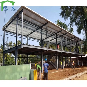 Moderna estructura de acero Villa prefabricada construcción Panel de pared expandible Casa de estar - Product Image 2