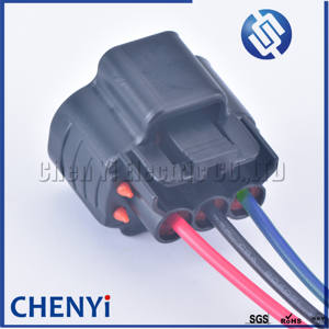 6189 konektor otomotif <span class=keywords><strong>3</strong></span> pin, 0099 konektor otomotif <span class=keywords><strong>3</strong></span> pin untuk VSS 1JZ 2JZ Sensor peta 90980-10841 konektor tekanan vakum dengan harness - Product Image 2