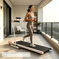 Tapis roulant intelligent multifonctionnel pliable automatique silencieux pour la maison, inclinable, pour la course et la marche, pour hommes, femmes et adultes