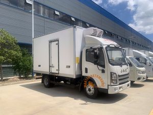 Utilisé ou Nouveau JAC 163HP 4*2 6 Roues Réfrigérateur Léger <span class=keywords><strong>Frigorifique</strong></span> Wagon Véhicule <span class=keywords><strong>Camion</strong></span> - Product Image 3