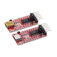 Placa de Desarrollo FT232RL, USB a TTL 3.3V 5V, Cable de Descarga Dedicado, Módulo de Interfaz Mini