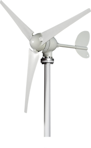 Гибридный ветрогенератор 12/24В 400Вт для дома: питание для телевизора, вентиляторов, освещения. Ветряная турбина 400Вт. - Product Image 2