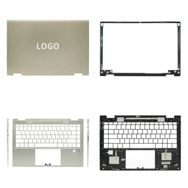 Laptop Housing Abcd Shell for Pavilion X360 14DW 14MDW TPNI137 TouchPad Bezel LCD Cover Palmrest Bottom Base Replacement Case