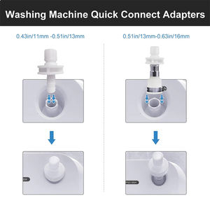 Tuyau flexible de drainage en PVC, tuyau d'eau durable <span class=keywords><strong>et</strong></span> flexible pour <span class=keywords><strong>lave</strong></span>-<span class=keywords><strong>vaisselle</strong></span> <span class=keywords><strong>et</strong></span> <span class=keywords><strong>lave</strong></span>-<span class=keywords><strong>linge</strong></span>, tuyau d'arrivée d'eau - Product Image 5
