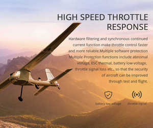 T-MOTOR at Series 115A 6-14S ESC en alliage d'aluminium avec sortie BEC pour avion RC à voilure fixe (certifié CE ROHS FCC) - Product Image 3