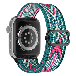 Bracelet de montre en nylon Tschick pour <span class=keywords><strong>Apple</strong></span> <span class=keywords><strong>Watch</strong></span> Series SE 10 9 8 <span class=keywords><strong>7</strong></span> 6, sangle de remplacement à boucle réglable pour le sport quotidien et les entraînements - Product Image 5