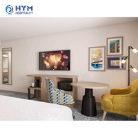 Meubles personnalisés en panneaux de bois modernes pour hôtel Hampton Inn cinq étoiles - Écologiques, tailles et couleurs sur mesure