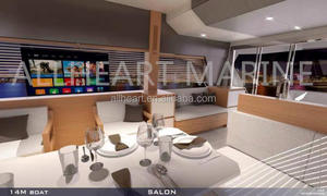 เรือตกปลาอลูมิเนียมทรงนักบินสุดหรูยาว17ม. - Product Image 6