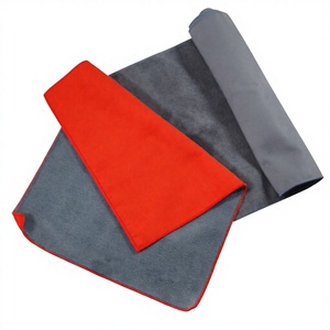 منشفة تنظيف من الألياف الدقيقة خالية من الوبر والبقايا، مزدوجة الطبقات، مناسبة لتنظيف السيارات والبيانو والشاشات. - Product Image 1