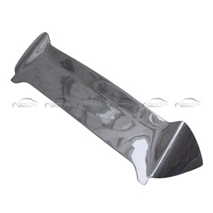 Carbon Fiber Rear Trunk Lip Tail Wings <b>Boot</b> Ducktail Roof Spoiler With LED for Honda Civic EP3 2001-2005 - Product Image 1