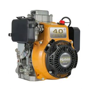 Moteur à essence monocylindre 4 temps refroidi par air Robin EH12 4HP avec démarrage au kick pour machine de terrassement et compactage - Product Image 2