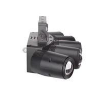 AOPU 5X40W RGBW 4-en-1 LED Projecteurs de scène à faisceau fin série Sharpy Beam 5 Combinaisons pour DJ Corps de lampe en aluminium