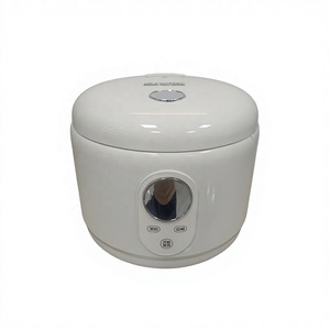 Mini Arrocera Eléctrica Multifuncional Baja en Azúcar, Diseño Cilíndrico de 1.8L, Acero Inoxidable, Control Digital con Temporizador, para Hogar y Hotel - Product Image 1