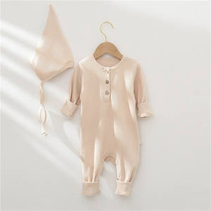 Combinaisons pour bébés garçons et filles, vêtements pour nourrissons, combinaisons côtelées pour bébés nouveau-nés, pyjamas pour enfants, vêtements d'hiver pour nouveau-nés - Product Image 4