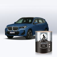 Système de revêtement liquide 1K 2K AOAO pour la rénovation de la peinture automobile : Noir Saphir Code X1 475, Blanc Alpin 300, Blanc Minéral A96 Métallisé
