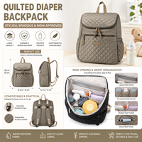 Leichte Reise-Arbeits-Krankenhaus-Babytasche Kinderwagen-Organizer-Tasche Wickelrucksack für Mütter