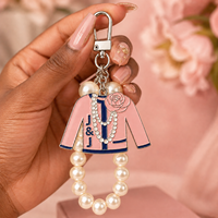 Pendentif Rose Jack & Jill en Perles Personnalisées pour Bijoux, Accessoire de Mode Grec JJ 1938 pour Porte-clés et Fabrication de Sacs DIY