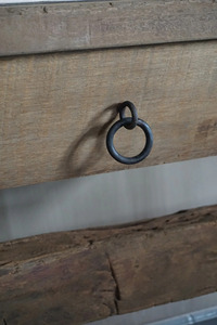 Wooden Side <b>Table</b> Modern Solid <b>Wood</b> End <b>Table</b> Handmade <b>Rustic</b> Bedside Furniture Sustainable Design for Home and Commercial Space - Product Image 2